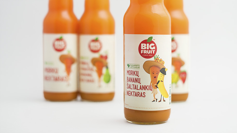 Juice label design |